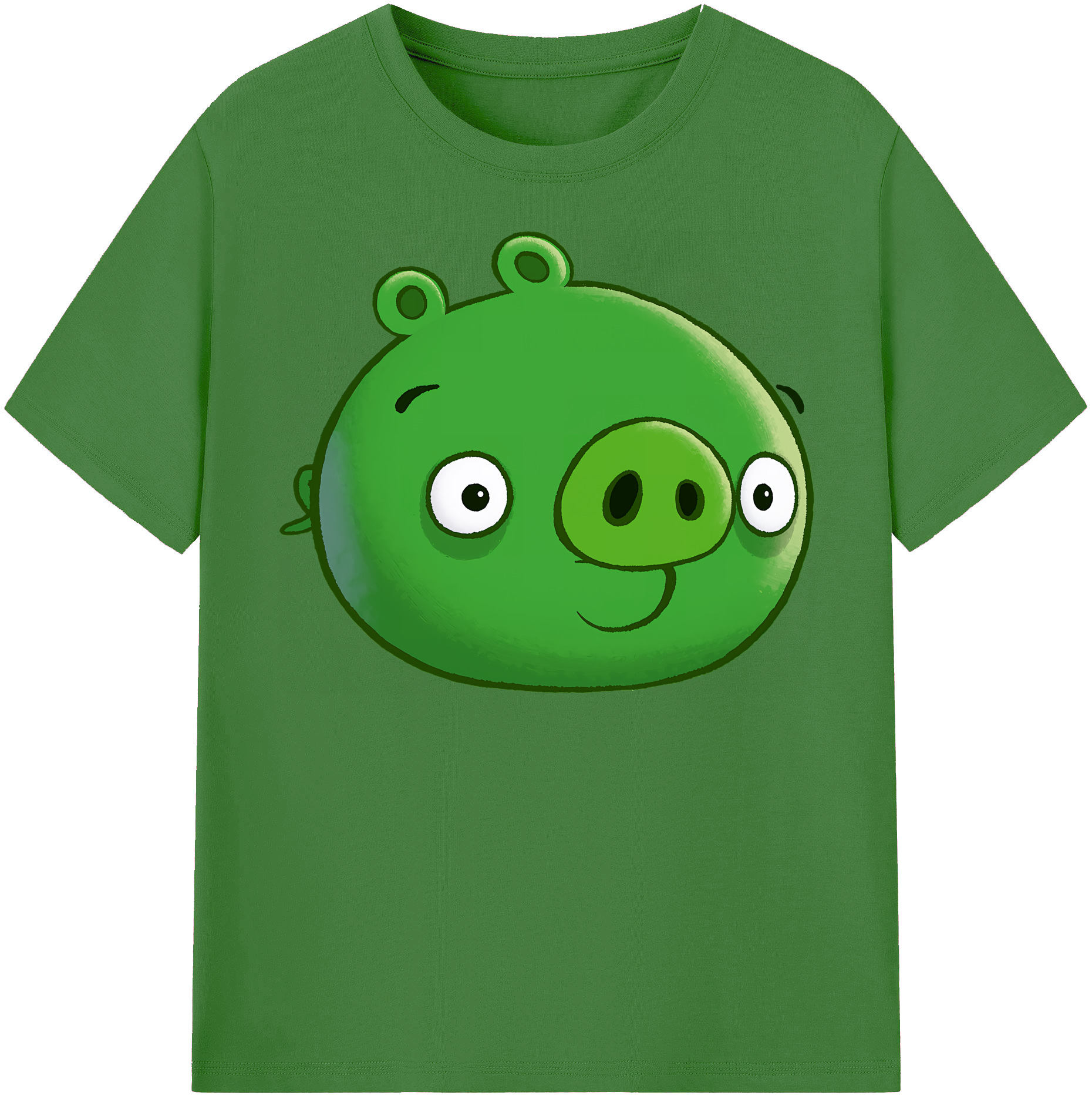 （画像用） Angry Birds アングリーバード レディースカジュアルプリントTシャツ（綿100％）